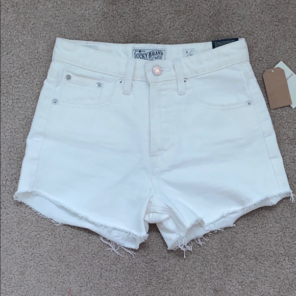 Lucky Brand White Shorts - Picture 1 of 4